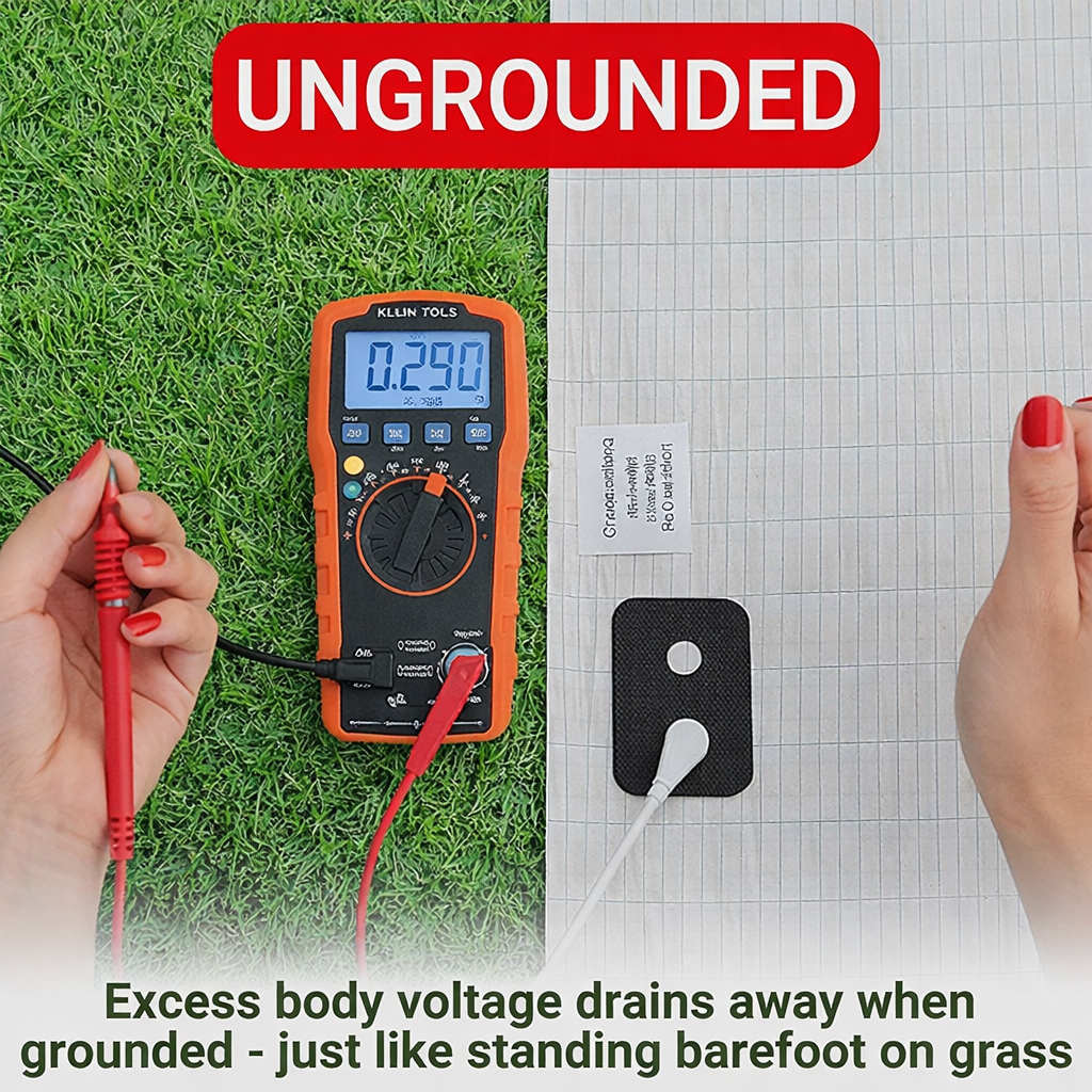 GroundingRegen™ Bedsheet - Heal While You Sleep, 3X Faster