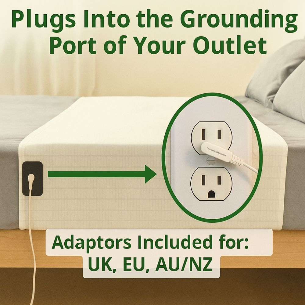 GroundingRegen™ Bedsheet - Heal While You Sleep, 3X Faster