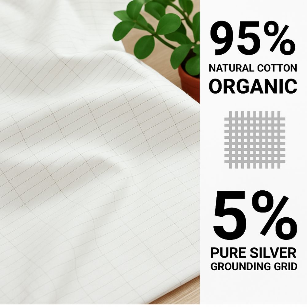 GroundingRegen™ Bedsheet - Heal While You Sleep, 3X Faster