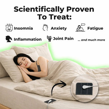 GroundingRegen™ Bedsheet - Heal While You Sleep, 3X Faster
